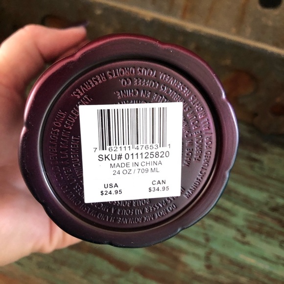 Starbucks Fall 2021 Scalloped Metallic Tumbler New - Picture 6 of 8